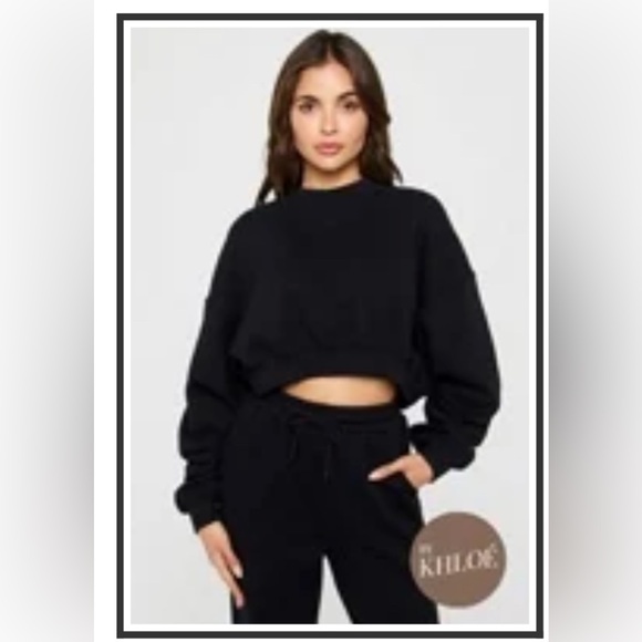 NWOT Fabletics Cropped Sweatshirt 2X - Picture 1 of 7